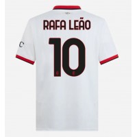 Muški Nogometni Dres AC Milan Rafael Leao #10 Gostujuci 2024-25 Kratak Rukav